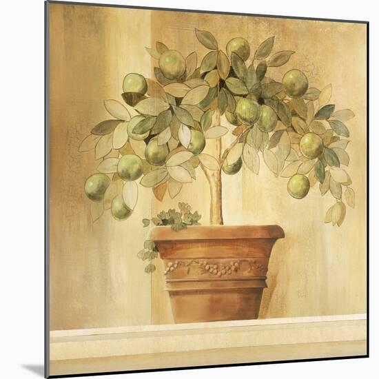 Lime Topiary-Hampton Hall-Mounted Giclee Print