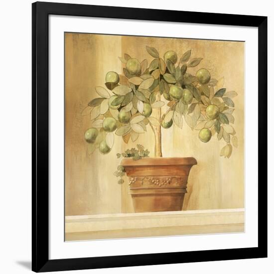 Lime Topiary-Hampton Hall-Framed Giclee Print