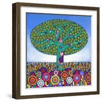 Lime Tree Too, 2015-David Newton-Framed Giclee Print