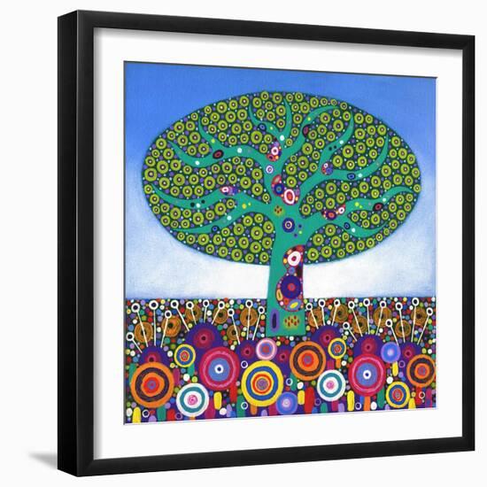 Lime Tree Too, 2015-David Newton-Framed Giclee Print