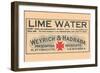 Lime Water-null-Framed Art Print