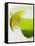Lime Wedge on Cocktail Glass with Sugared Rim-null-Framed Stretched Canvas