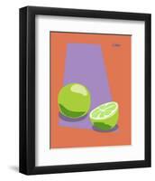 Lime-ATOM-Framed Giclee Print