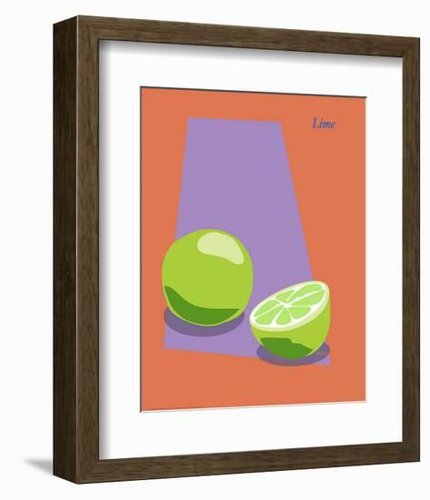 Lime-ATOM-Framed Giclee Print