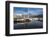 Limehouse Basin, London Borough of Tower Hamlets, East London, England, United Kingdom, Europe-Matthew Williams-Ellis-Framed Photographic Print