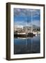 Limehouse Basin, London Borough of Tower Hamlets, East London, England, United Kingdom, Europe-Matthew Williams-Ellis-Framed Photographic Print