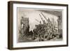 Limehouse Dock, from 'London, a Pilgrimage', Written by William Blanchard Jerrold-Gustave Doré-Framed Giclee Print