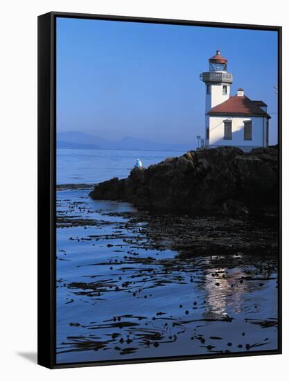 Limekiln Lighthouse-Ike Leahy-Framed Stretched Canvas