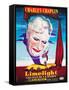 LIMELIGHT (aka LIMELIGHT LES FEUX DE LA RAMPE), French poster art, Charles Chaplin, 1952-null-Framed Stretched Canvas