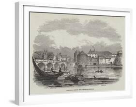 Limerick Castle and Thomond-Bridge-null-Framed Giclee Print