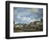 Limerick: Charlotte Quay and George's Quay, Matthew Bridge and the Customs House-William Turner Lond-Framed Giclee Print