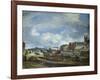 Limerick: Charlotte Quay and George's Quay, Matthew Bridge and the Customs House-William Turner Lond-Framed Giclee Print