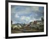 Limerick: Charlotte Quay and George's Quay, Matthew Bridge and the Customs House-William Turner Lond-Framed Giclee Print