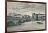 Limerick - Thomond Bridge and King Johns Castle, 1896-null-Framed Giclee Print