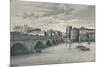 Limerick - Thomond Bridge and King Johns Castle, 1896-null-Mounted Giclee Print