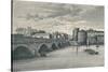 Limerick - Thomond Bridge and King Johns Castle, 1896-null-Stretched Canvas