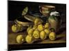 Limes, a Box of Jelly and Recipients-Luis Egidio Meléndez-Mounted Giclee Print