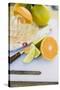 Limes, Clementine, Oranges and Citrus Squeezer-Foodcollection-Stretched Canvas