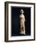 Limestone and Stucco Feminine Statue, Iranian Art of the Parthians, 1st-2nd Century A.C.-null-Framed Giclee Print