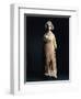 Limestone and Stucco Feminine Statue, Iranian Art of the Parthians, 1st-2nd Century A.C.-null-Framed Giclee Print