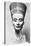 Limestone Bust of Queen Nefertiti-null-Stretched Canvas