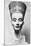 Limestone Bust of Queen Nefertiti-null-Mounted Photographic Print