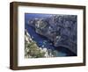 Limestone Cliffs, Calanques, Provence, France-Art Wolfe-Framed Photographic Print