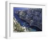 Limestone Cliffs, Calanques, Provence, France-Art Wolfe-Framed Photographic Print