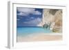 Limestone Cliffs Towering Above Turquoise Sea, Navagio Bay, Anafonitria-Ruth Tomlinson-Framed Photographic Print