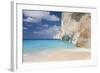 Limestone Cliffs Towering Above Turquoise Sea, Navagio Bay, Anafonitria-Ruth Tomlinson-Framed Photographic Print