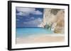 Limestone Cliffs Towering Above Turquoise Sea, Navagio Bay, Anafonitria-Ruth Tomlinson-Framed Photographic Print