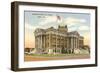 Limestone County Courthouse, Athens, Alabama-null-Framed Art Print