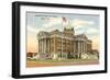 Limestone County Courthouse, Athens, Alabama-null-Framed Art Print