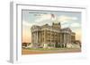 Limestone County Courthouse, Athens, Alabama-null-Framed Art Print