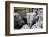 Limestone Formations at Buttertubs on the Pass from Wensleydale to Swaldale-Mark Sunderland-Framed Photographic Print