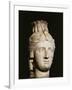 Limestone Head of Cleopatra I or II-null-Framed Giclee Print