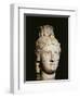 Limestone Head of Cleopatra I or II-null-Framed Giclee Print