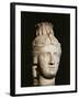 Limestone Head of Cleopatra I or II-null-Framed Giclee Print