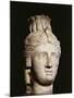 Limestone Head of Cleopatra I or II-null-Mounted Giclee Print