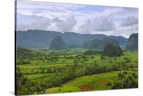 Limestone Hill, Farming Land in Vinales Valley, UNESCO World Heritage Site, Cuba-Keren Su-Stretched Canvas