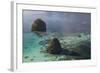 Limestone Islands Surrounded by a Coral Reef in Raja Ampat-Stocktrek Images-Framed Photographic Print