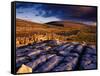 Limestone Landscape of the Burren Near Fanore, Burren, County Clare, Ireland-Gareth McCormack-Framed Stretched Canvas