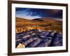 Limestone Landscape of the Burren Near Fanore, Burren, County Clare, Ireland-Gareth McCormack-Framed Photographic Print