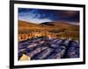 Limestone Landscape of the Burren Near Fanore, Burren, County Clare, Ireland-Gareth McCormack-Framed Photographic Print