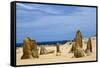 Limestone Pillars in the Pinnacle Desert-Alan J. S. Weaving-Framed Stretched Canvas