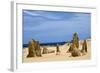 Limestone Pillars in the Pinnacle Desert-Alan J. S. Weaving-Framed Photographic Print