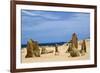 Limestone Pillars in the Pinnacle Desert-Alan J. S. Weaving-Framed Photographic Print