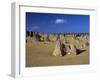 Limestone Pillars in the Pinnacles Desert, Nambung National Park, Western Australia, Australia-Steve & Ann Toon-Framed Photographic Print