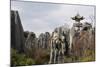 Limestone Pinnacles in Shilin, Stone Forest, at Lunan, Yunnan, China, Asia-Bruno Morandi-Mounted Photographic Print