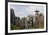 Limestone Pinnacles in Shilin, Stone Forest, at Lunan, Yunnan, China, Asia-Bruno Morandi-Framed Photographic Print